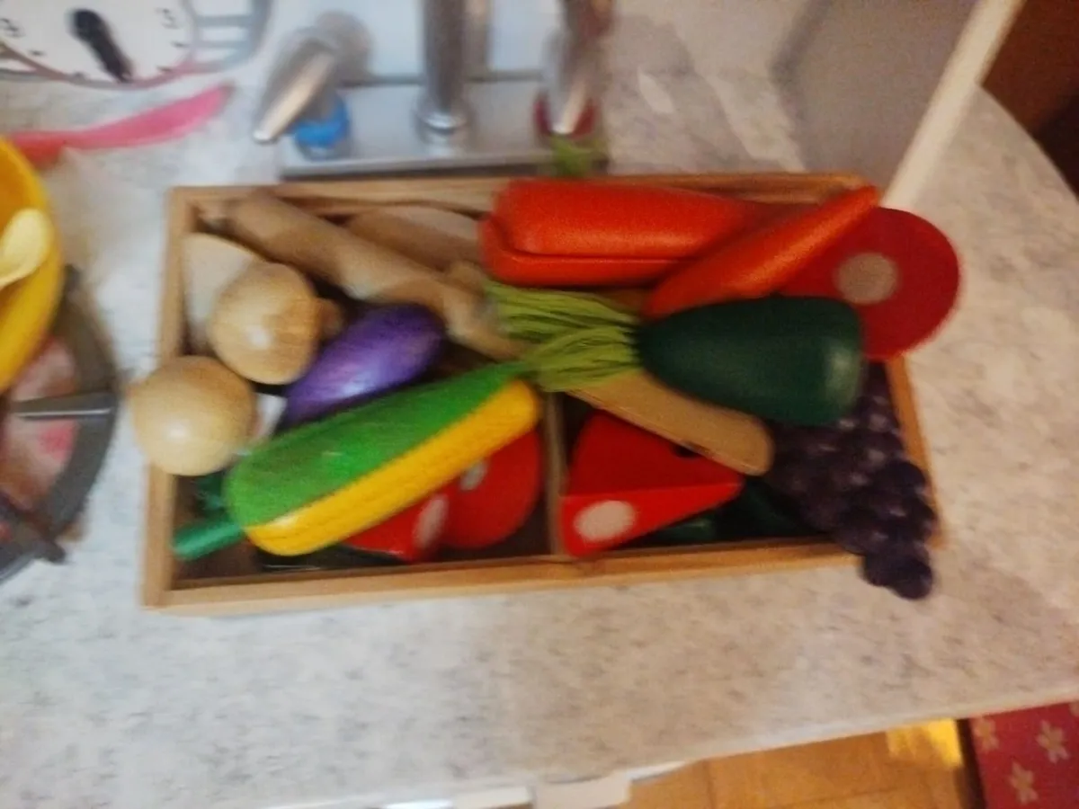 Toy Kitchen with accessories - Image 2