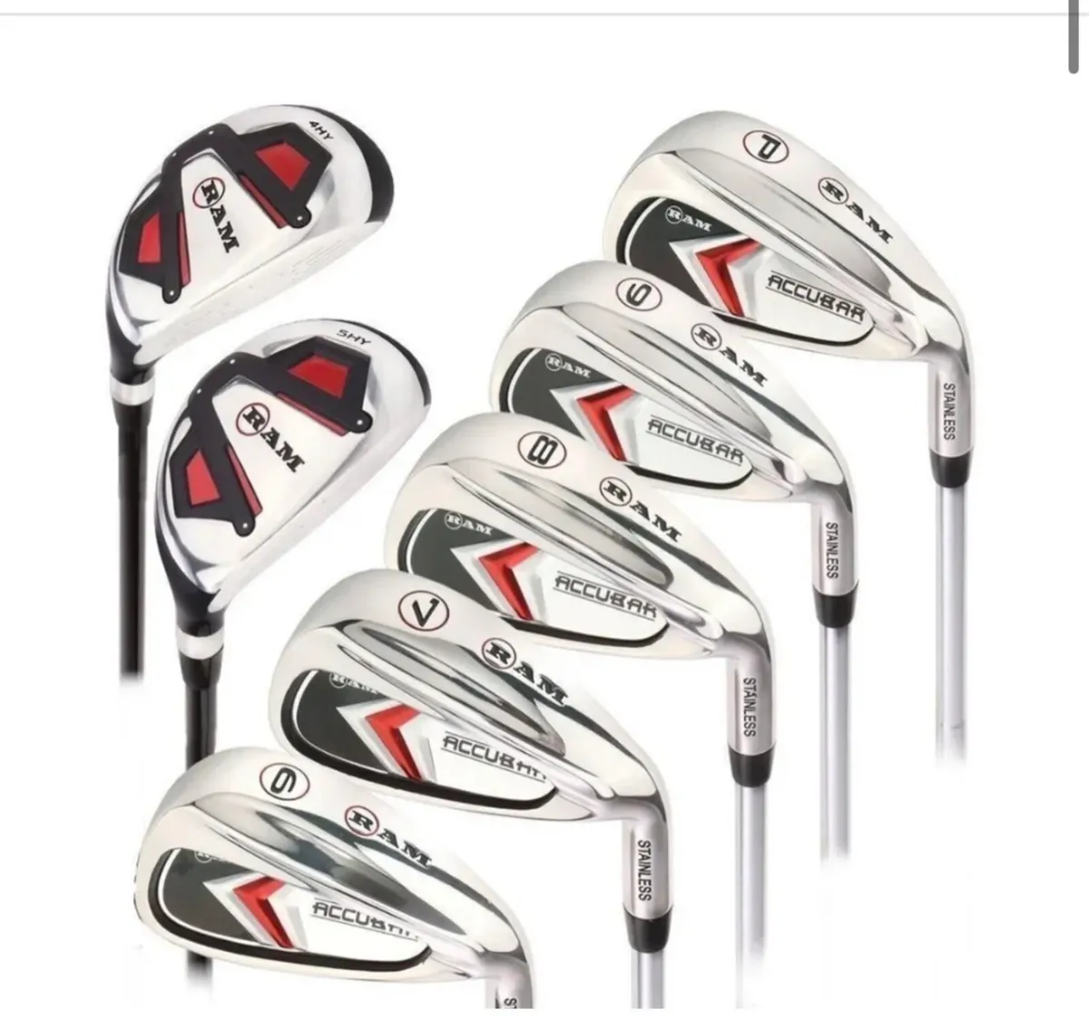 NEW RAM Golf Accubar Mens Golf Clubs Set - Image 1