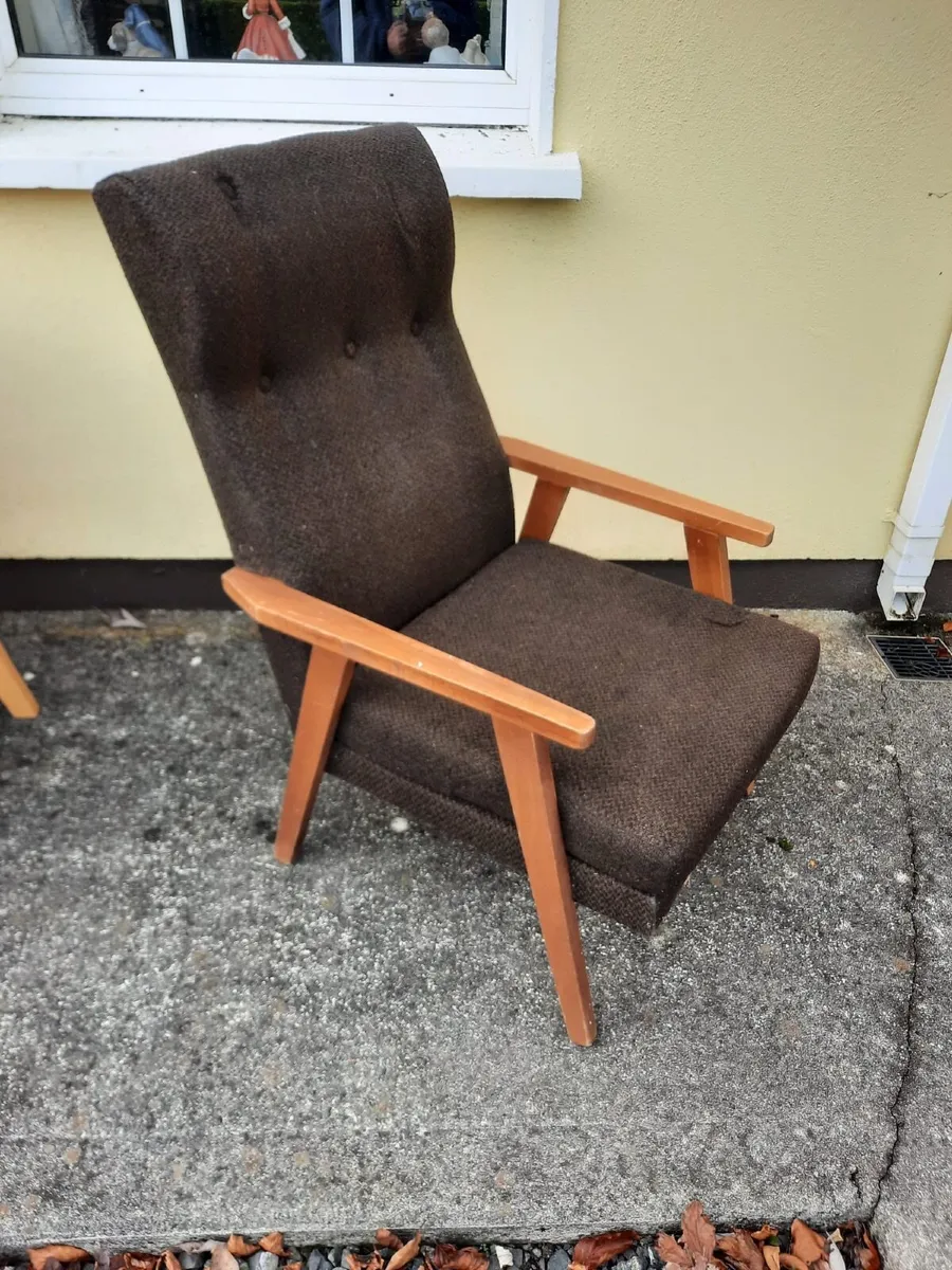 Vintage arm chair - Image 4