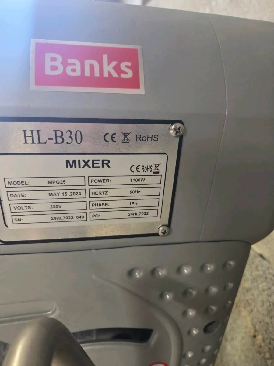 Banks 25 litre mixer - Image 2
