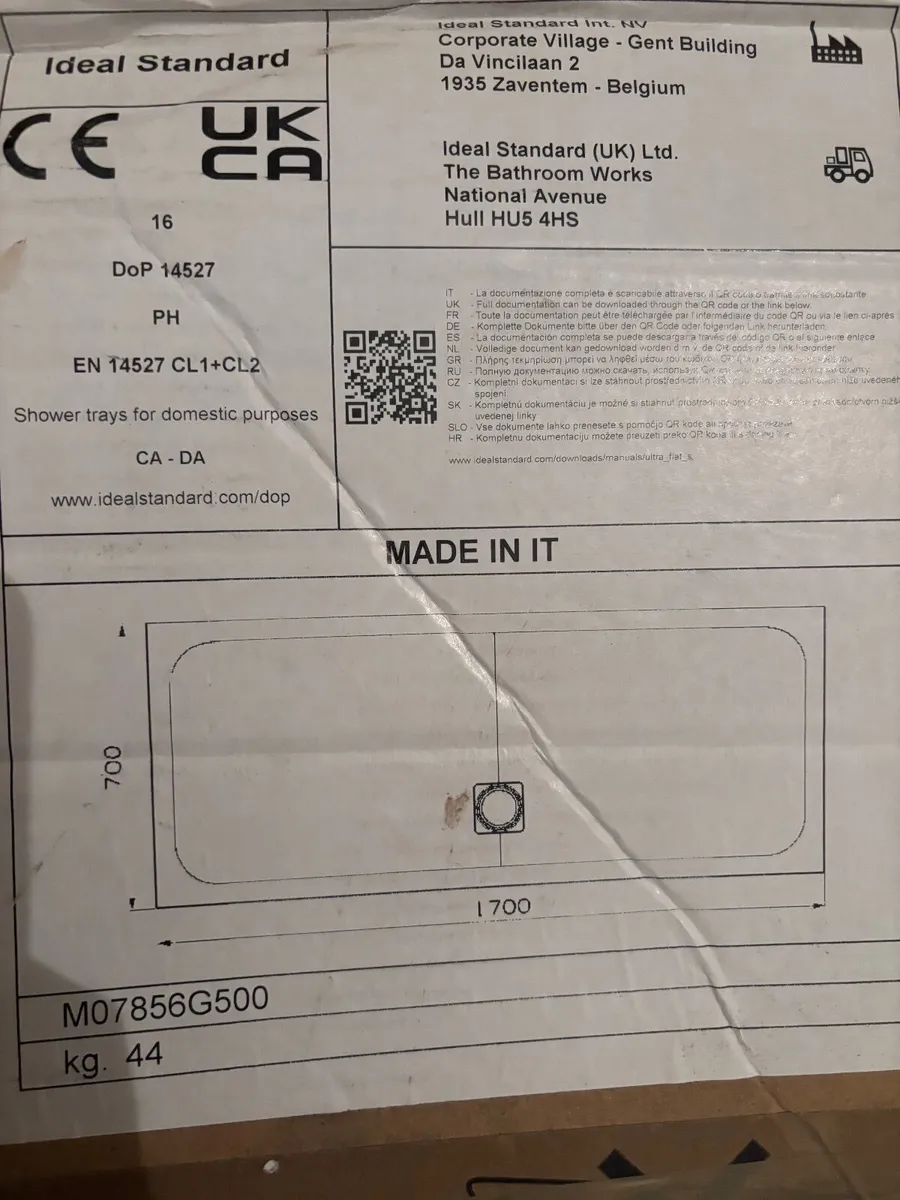 Ultra Flat Rectangular Shower Tray - Image 4