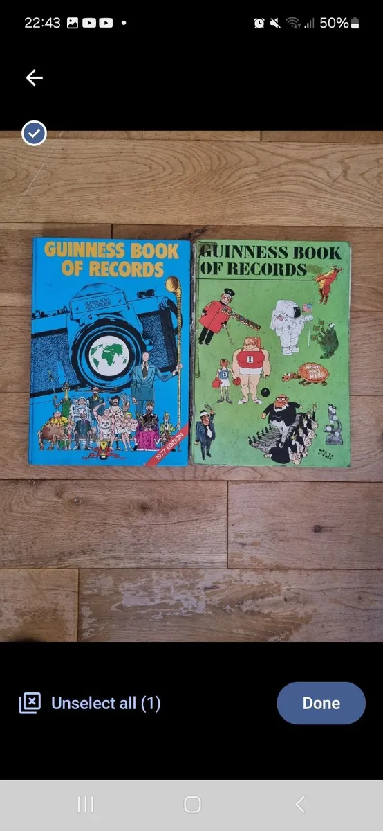 1974 & 1977 Guinness Book of Records