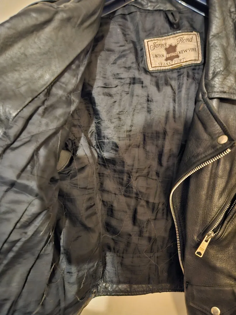 Vintage Jarvis Bond Leather Jacket - Image 2