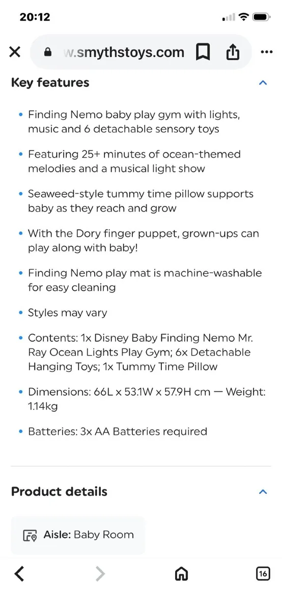 Baby gym mat - Image 2