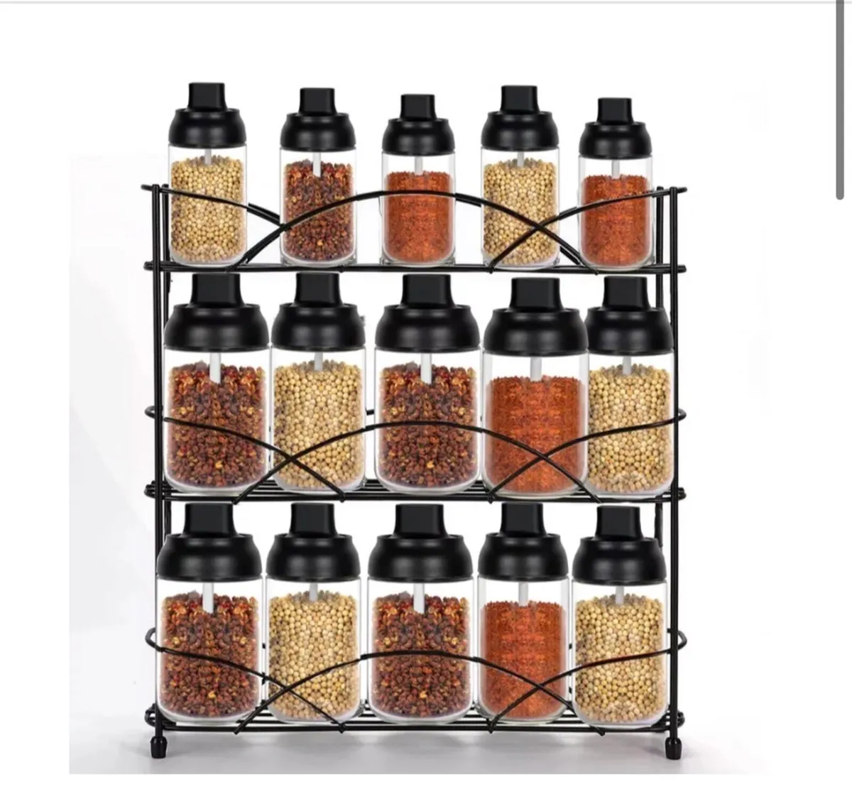 3 Tier Metal Spice Rack NEW - Image 2