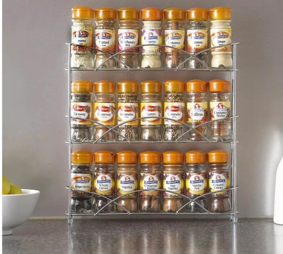 3 Tier Metal Spice Rack NEW - Image 3
