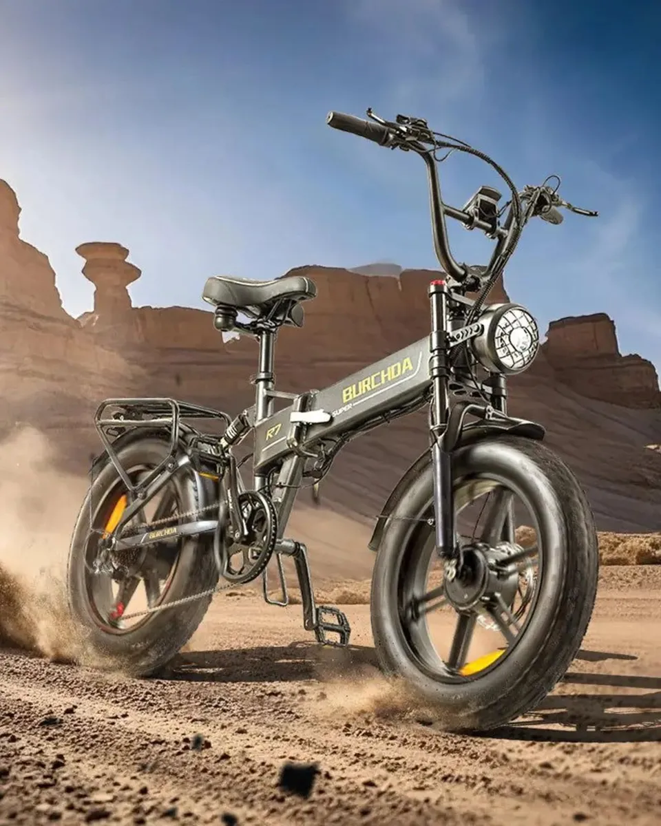BURCHDA R7 Dual Motor Electric Bike - Image 3