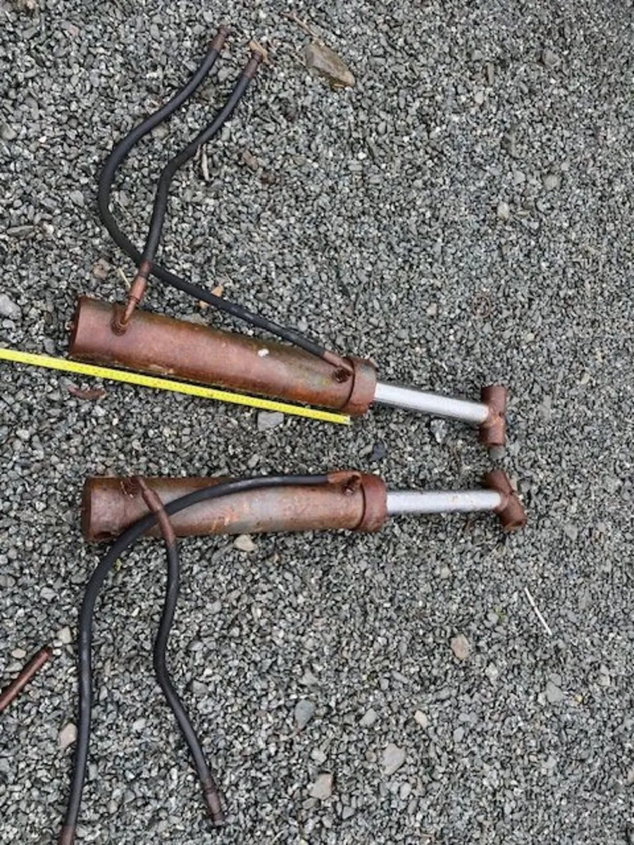 Pair of Rams for shear grab etc - Image 1