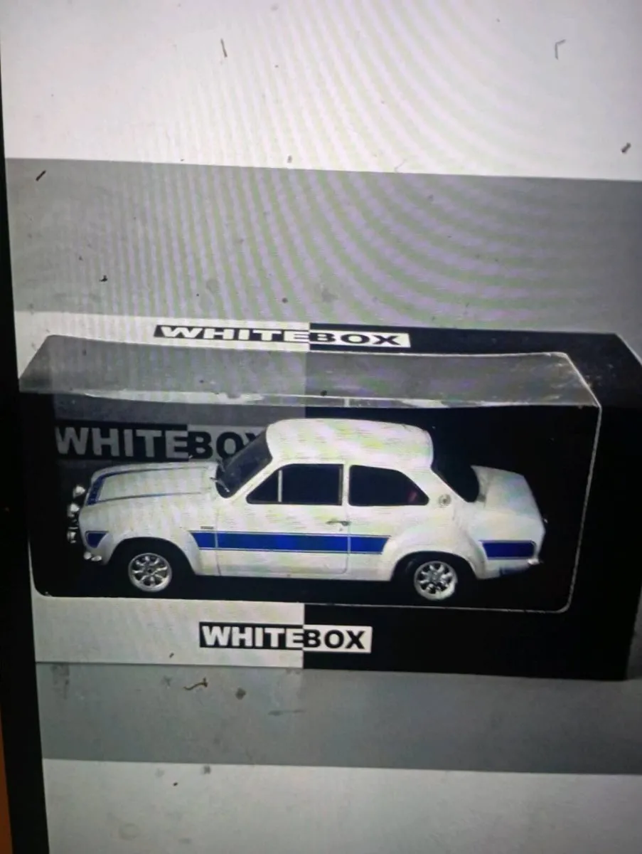 WHITEBOX FORD ESCORT MK 1 MEXCO 1973 WHITE -BLUE - Image 1