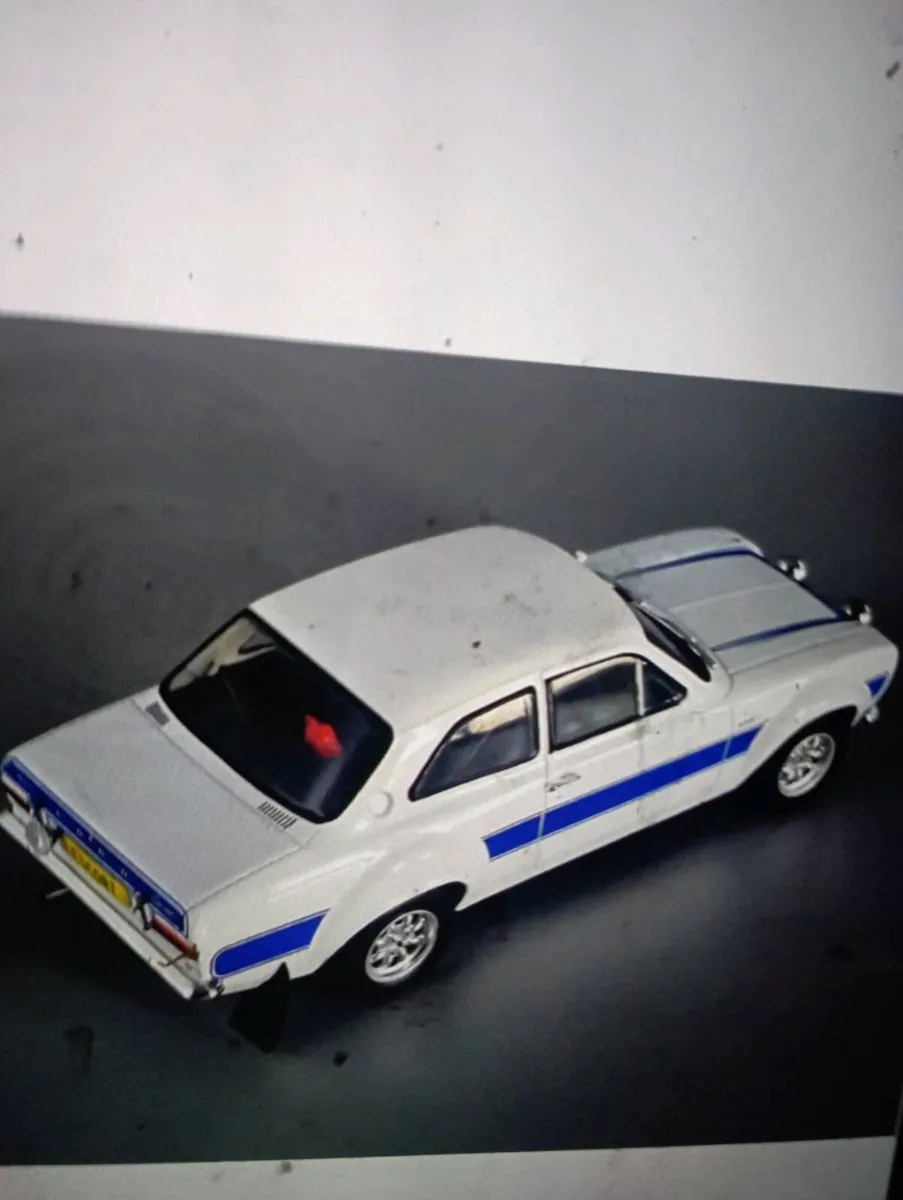 WHITEBOX FORD ESCORT MK 1 MEXCO 1973 WHITE -BLUE - Image 3