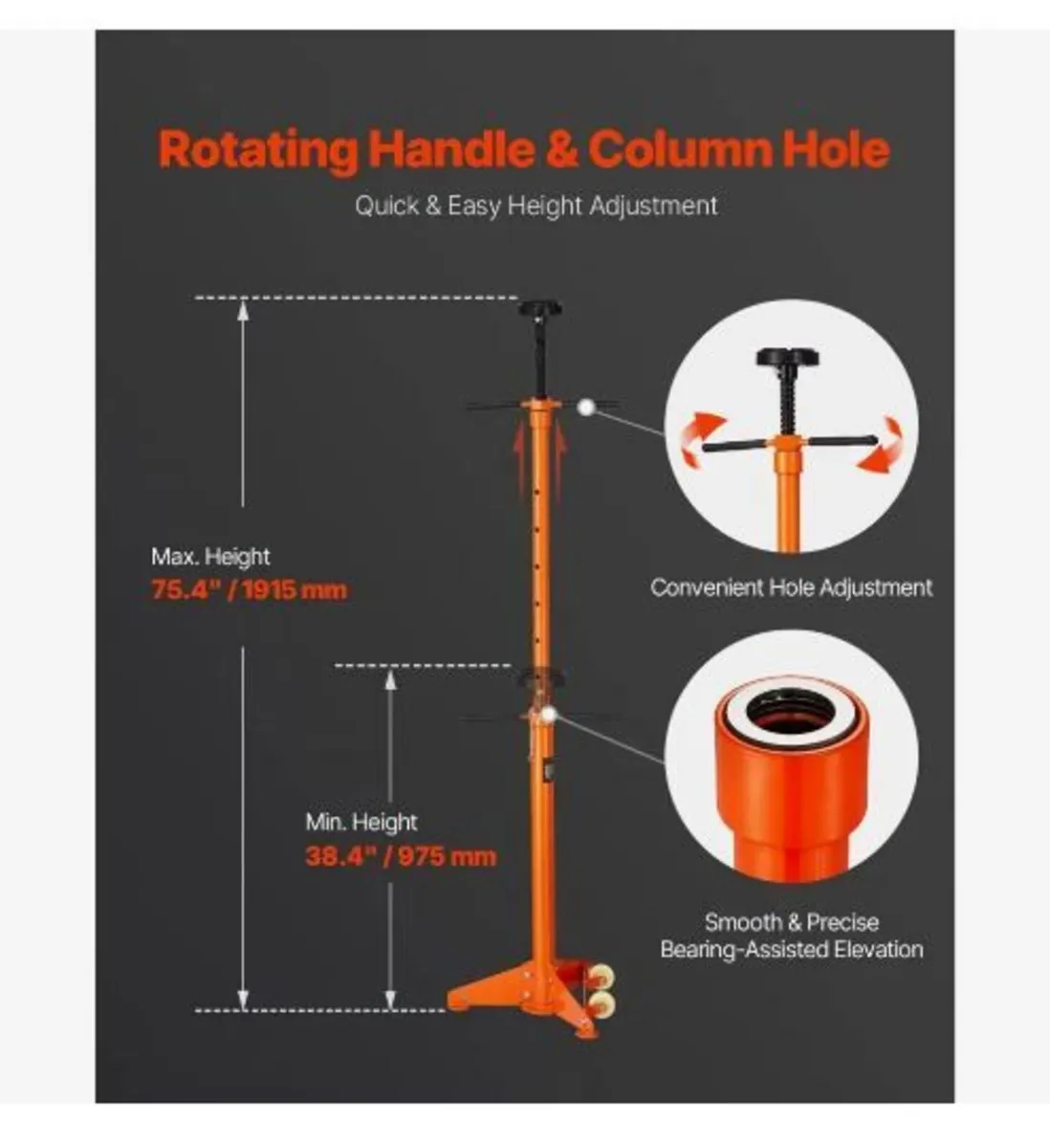 Underhoist Support Stand, 3/4 Ton - Image 3