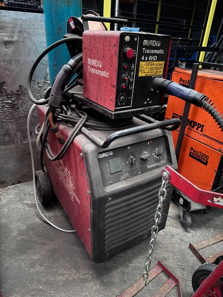 TIG & MIG Welders , GF pipe saw ,Extraction - Image 2