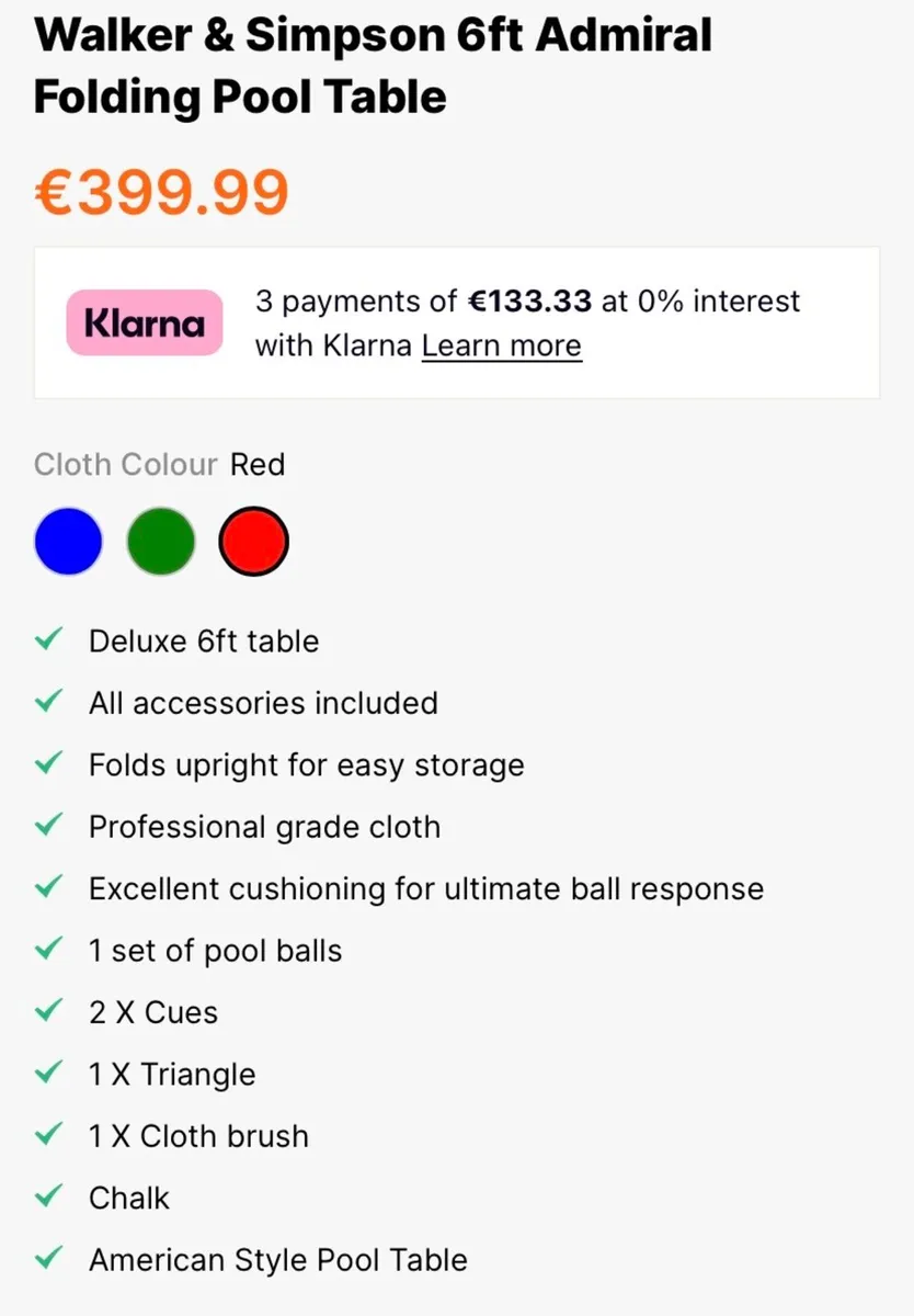 Pool Table - Image 4