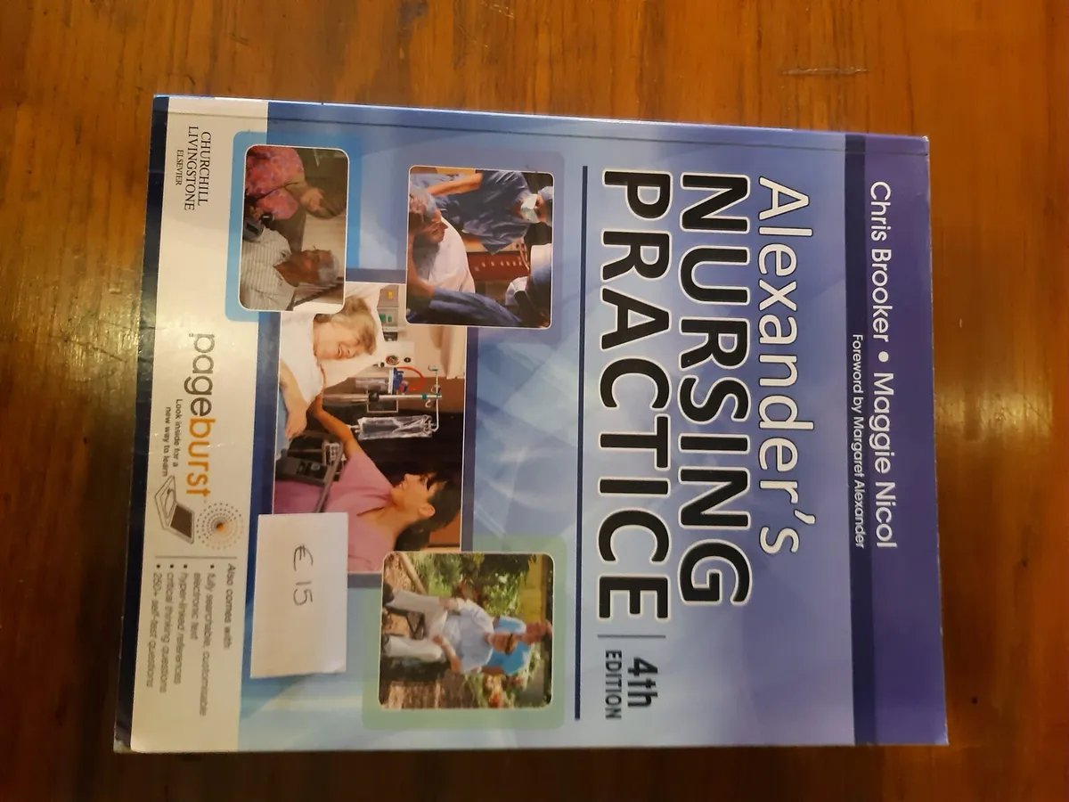 Student Nursing College Course Books. - Image 3