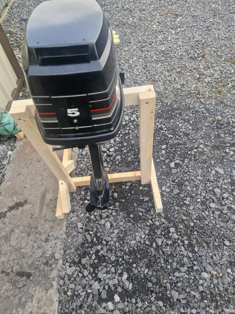 Mercury 5hp short shaft outboard - Image 2