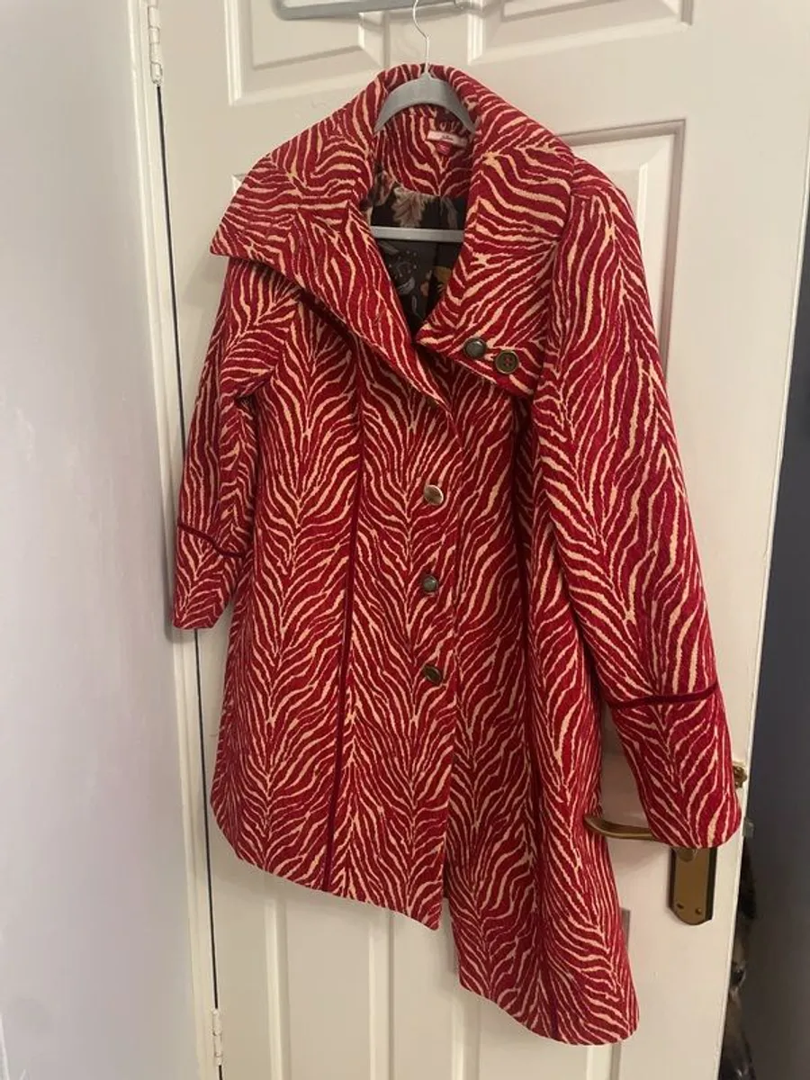 Womens Joe Browns Red Coat - Image 4