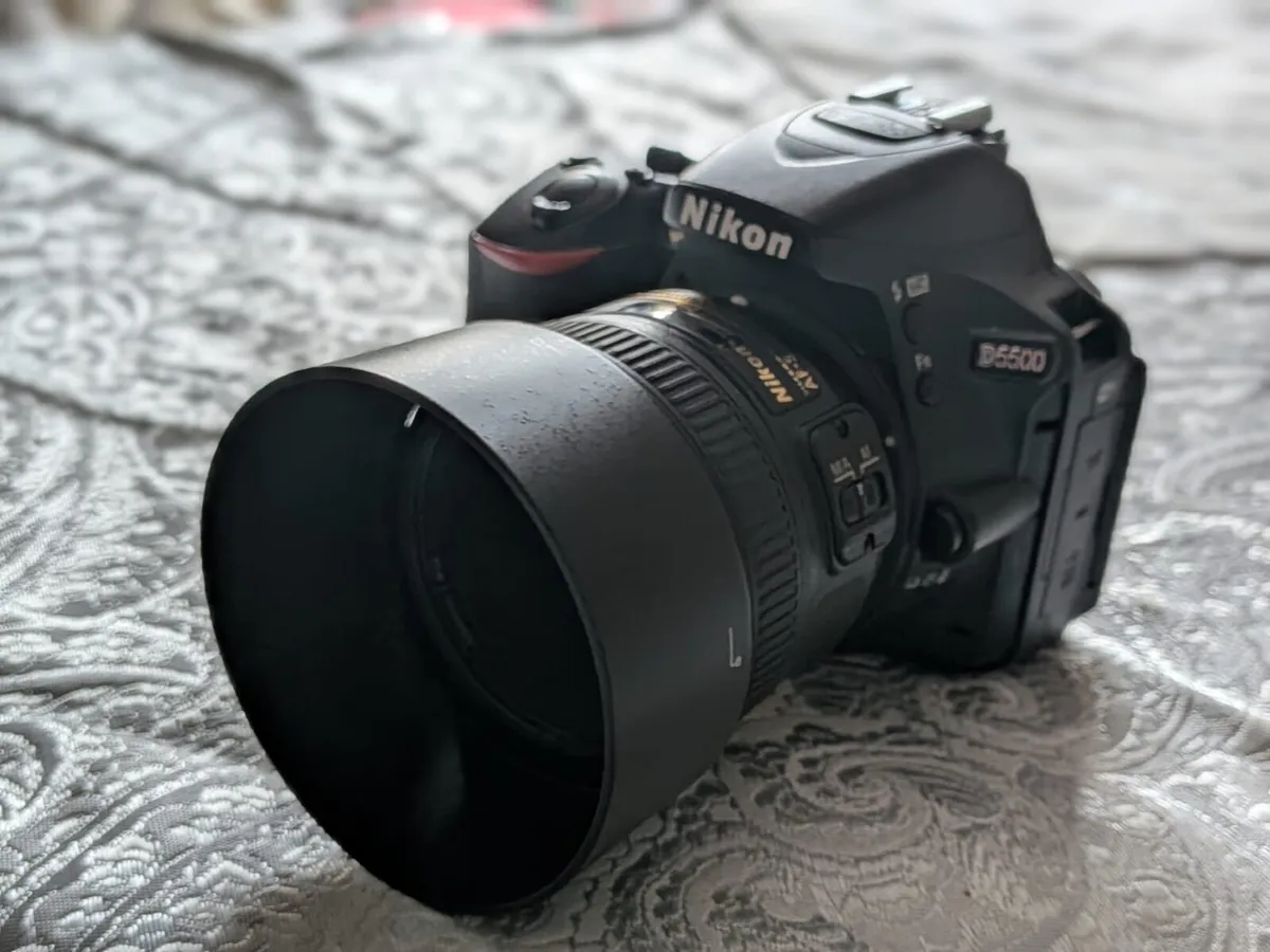 Nikon D5500 body plus 2 lenses - Image 1