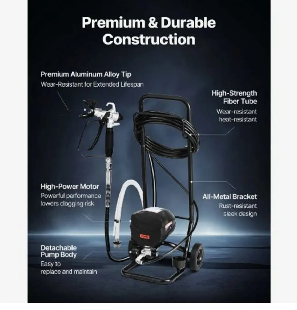 Stand Airless Paint Sprayer - Image 2