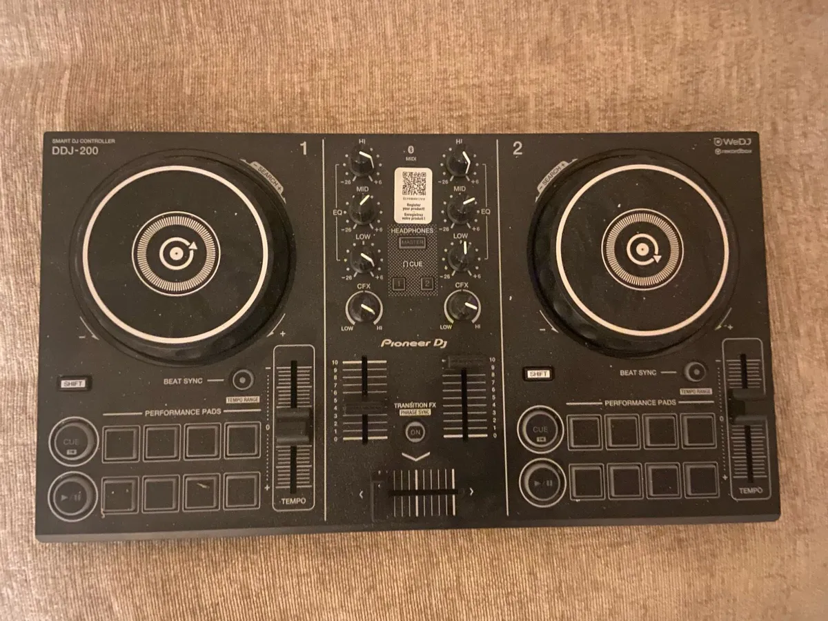 Pioneer DJ controller “decks”