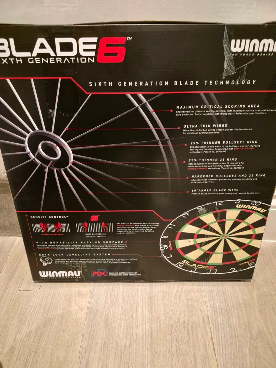 Winmau 6th Gen Blade Tech Dartboard - Image 2