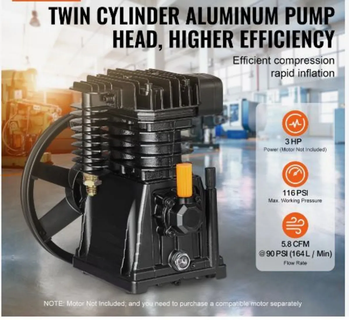 Air Compressor Pump Head - Image 3