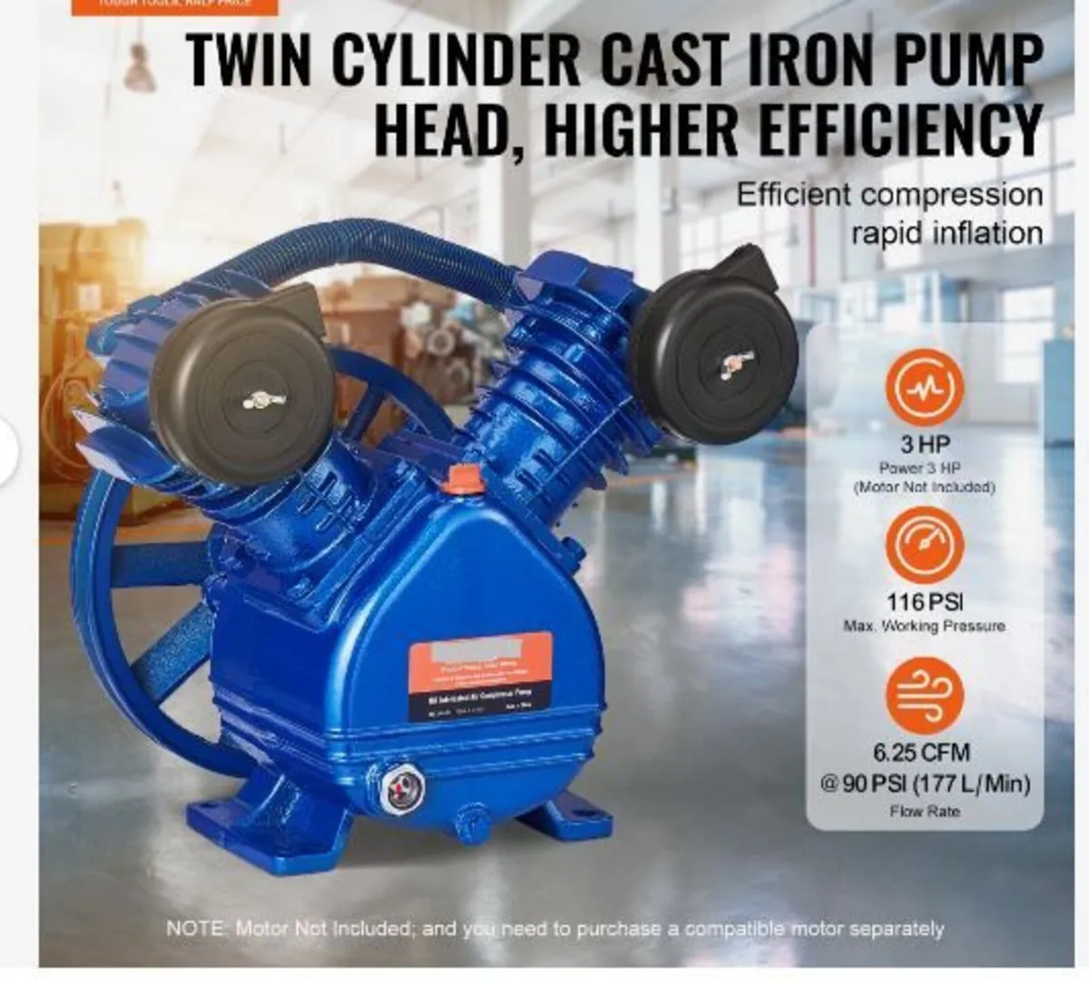 Air Compressor Pump Head - Image 3