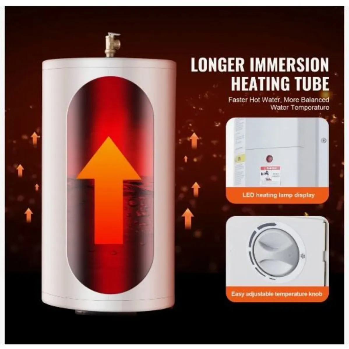 Electric Water Heater, 18 Gallon - Image 2