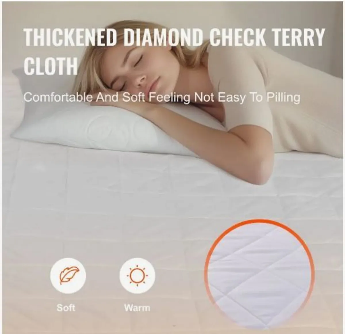 Heated Mattress Pad, 150 x 80 cm - Image 2