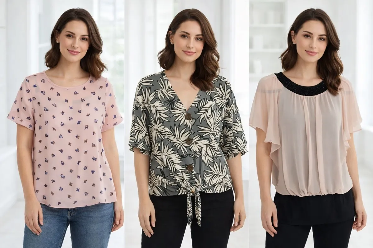 Ladies Tops: Size 8 / 10 /12 - 2 for €15 - Image 1