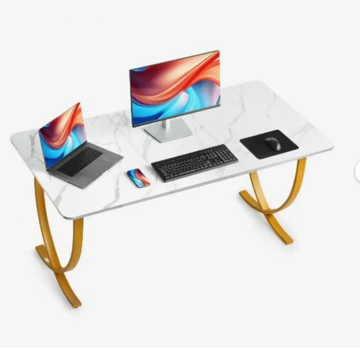 Executive Desk, 160 cm W x 80 cm - Image 4