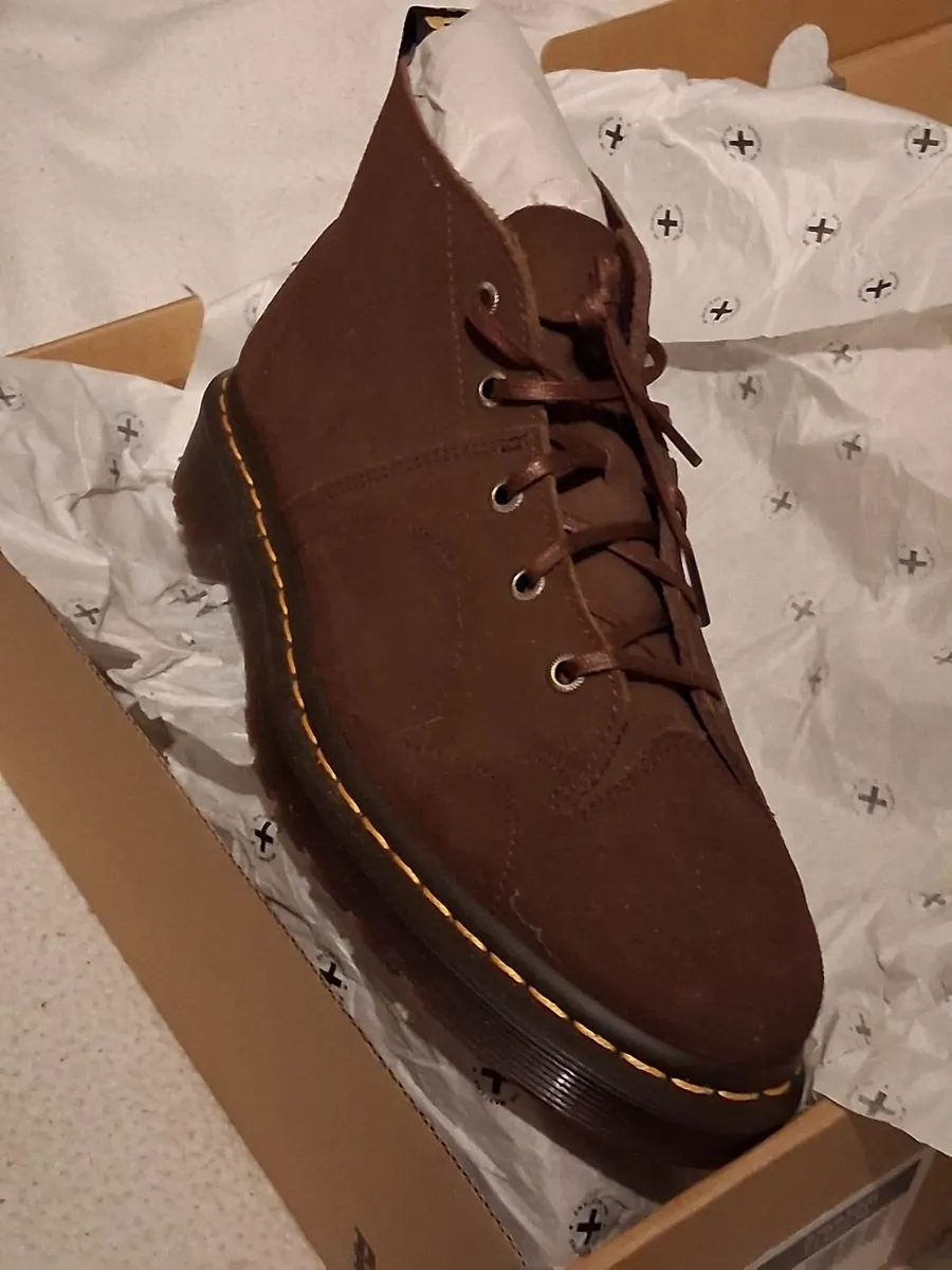 Dr. Martens Church Suede Boots - Image 1