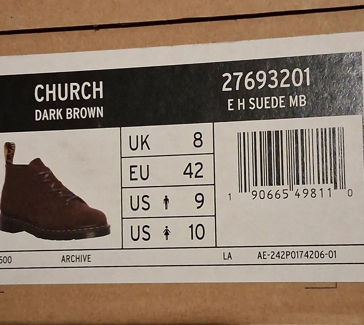 Dr. Martens Church Suede Boots - Image 2