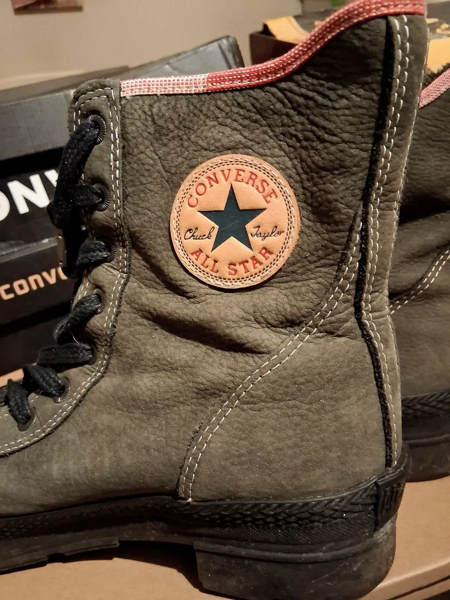 Converse High Suede Boots - Image 4