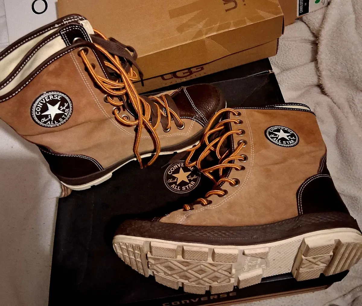 Converse High Suede Storm Boots - Image 3