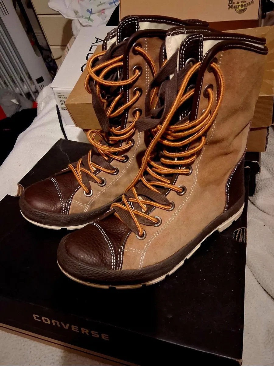 Converse High Suede Storm Boots - Image 1