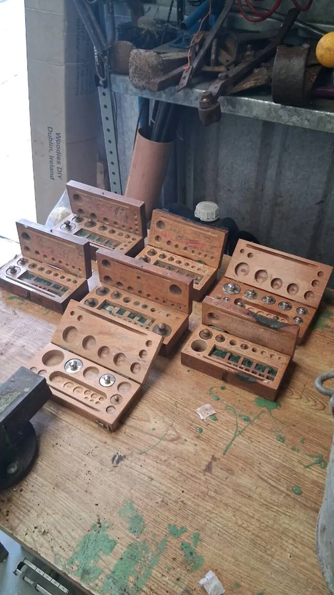 Vintage apothecary weight's - Image 1