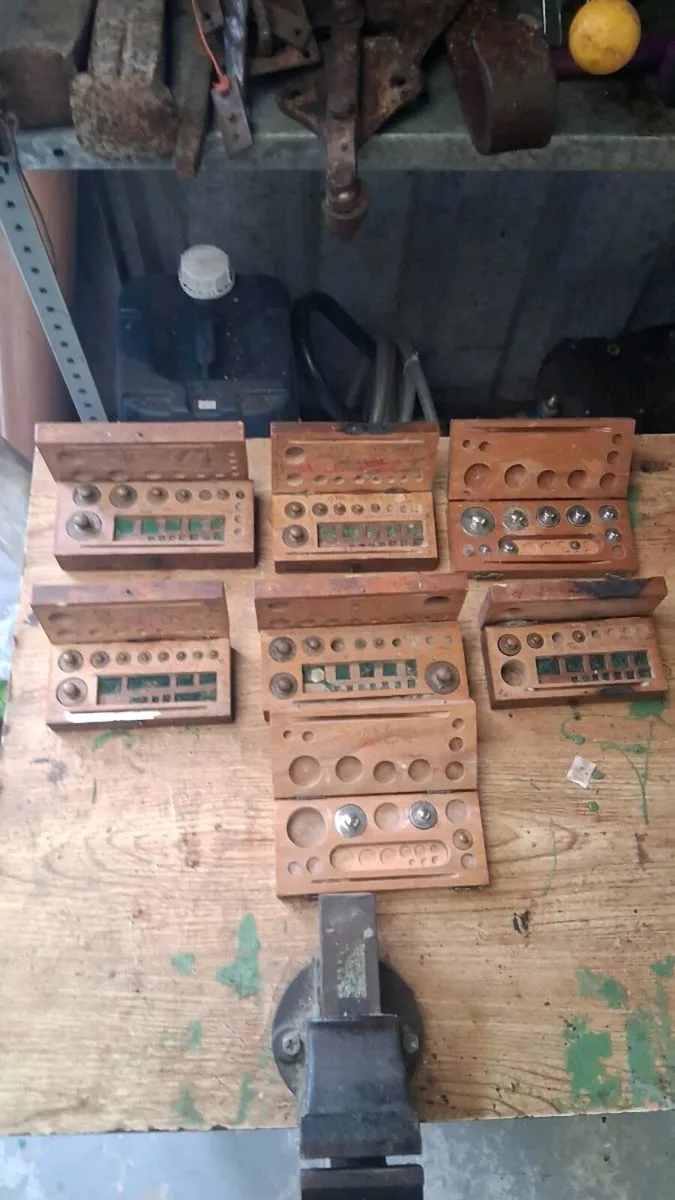 Vintage apothecary weight's - Image 2