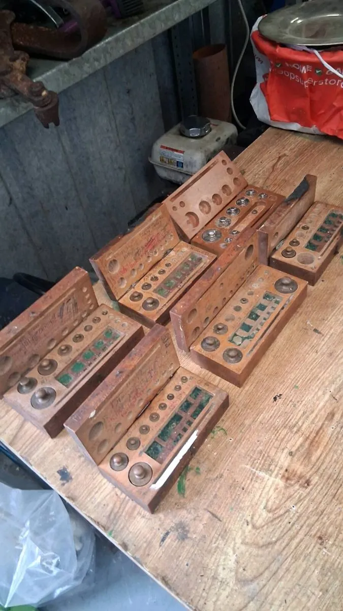 Vintage apothecary weight's - Image 3