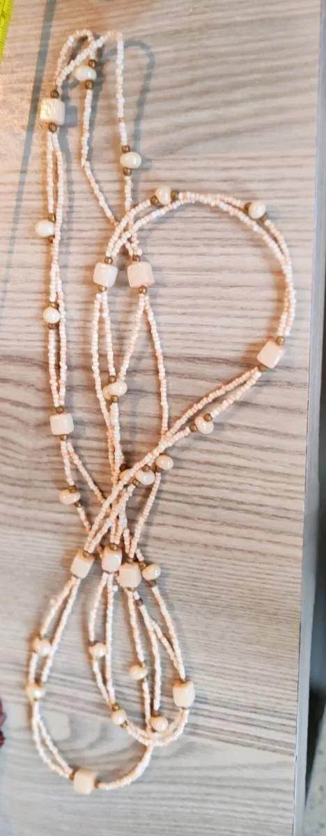 Vintage flapper beaded necklace - Image 3