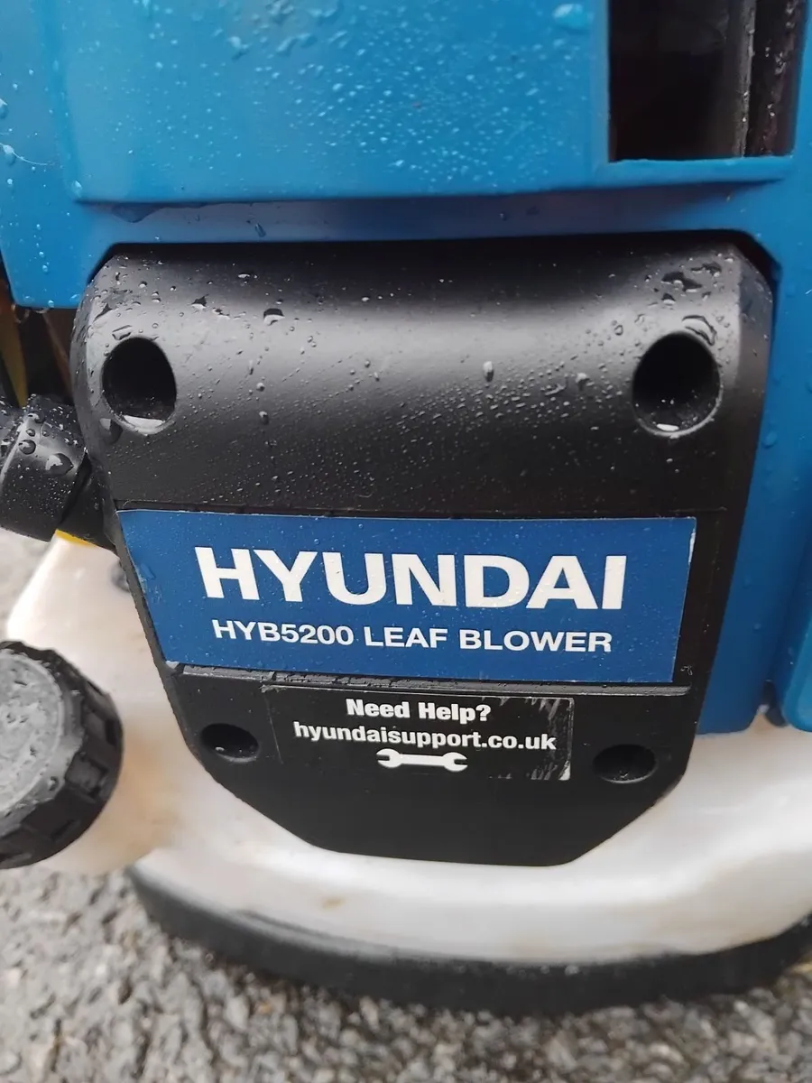New Hyundai leaf blower petrol running 💯 - Image 2