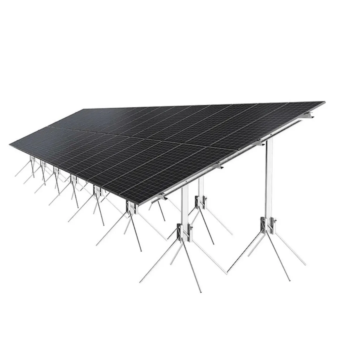 Ground mounting frame tree system 22panels - Image 2