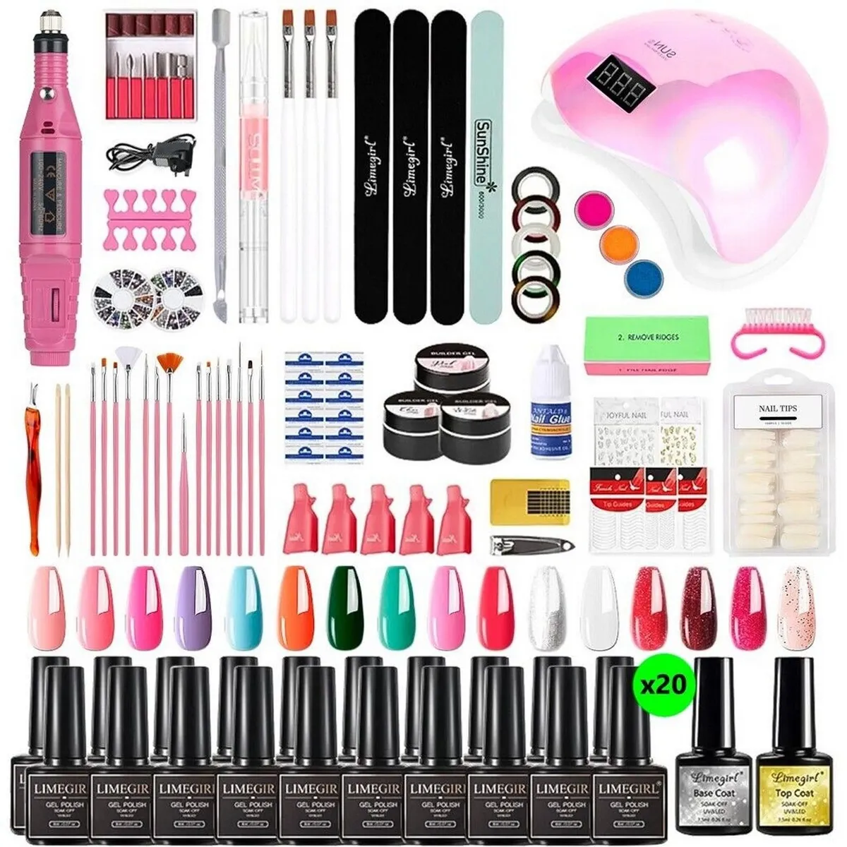 Gel Nail Set - Large - Image 1