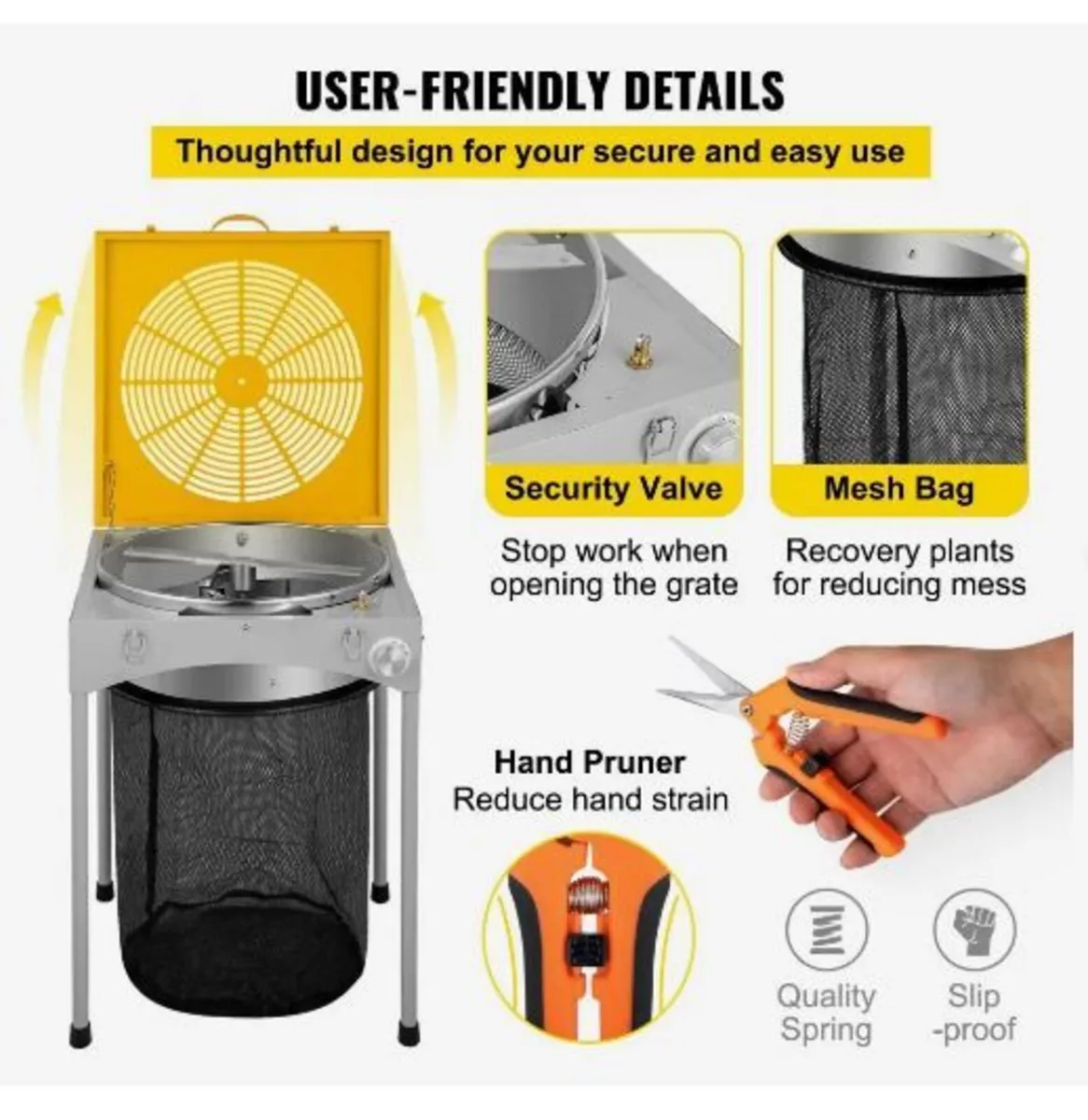 45.7 cm Table Hydroponic 3 Speed - Image 4
