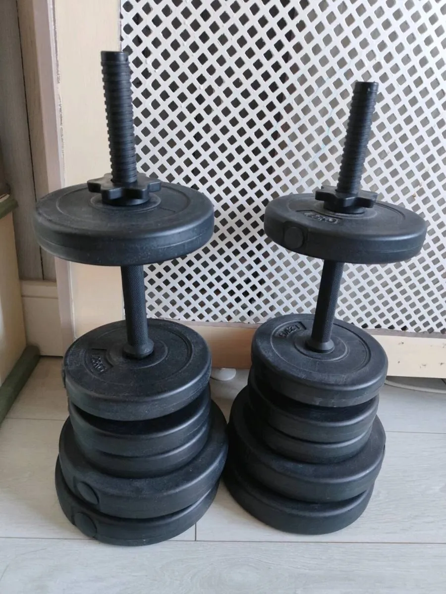 PVC Dumbbells Set - Image 1