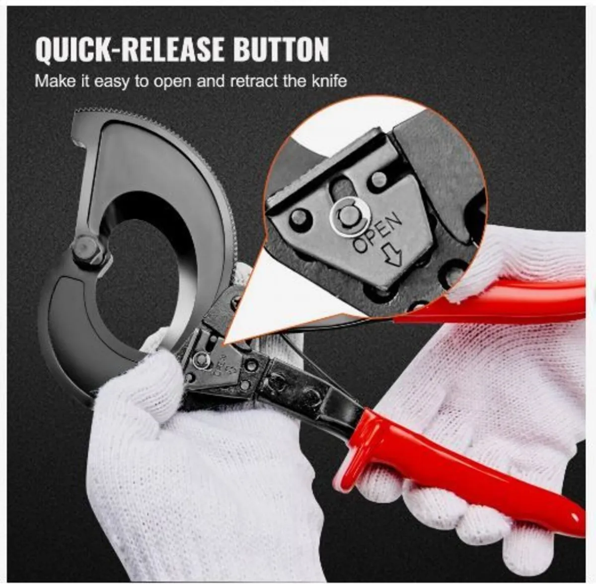 Ratcheting Cable Cutter - Image 4