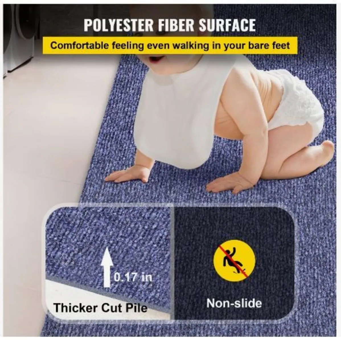 Indoor Outdoor Rug Carpet 5.9x36ft Outdoor - Image 3