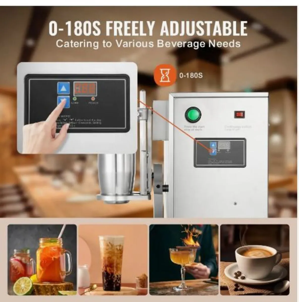 Milkshake Maker Machine, 120W Commercial - Image 4