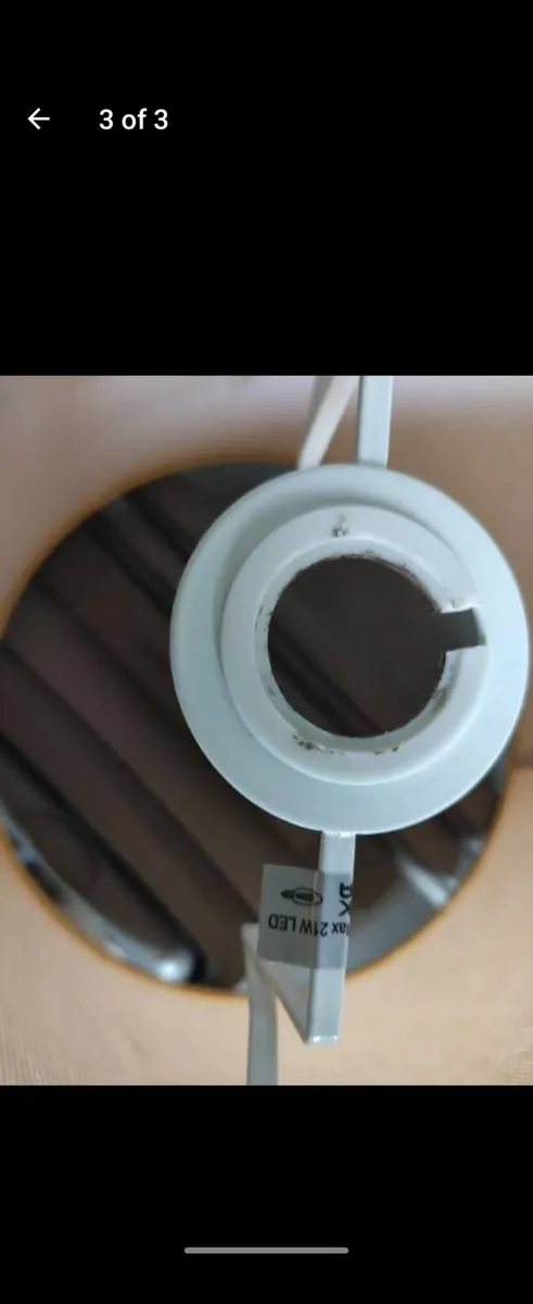 Yellow light shade new - Image 3