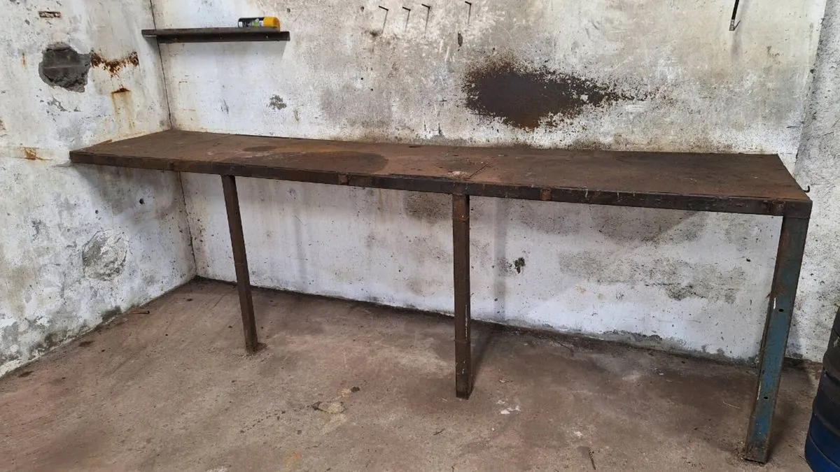 Steel bench
