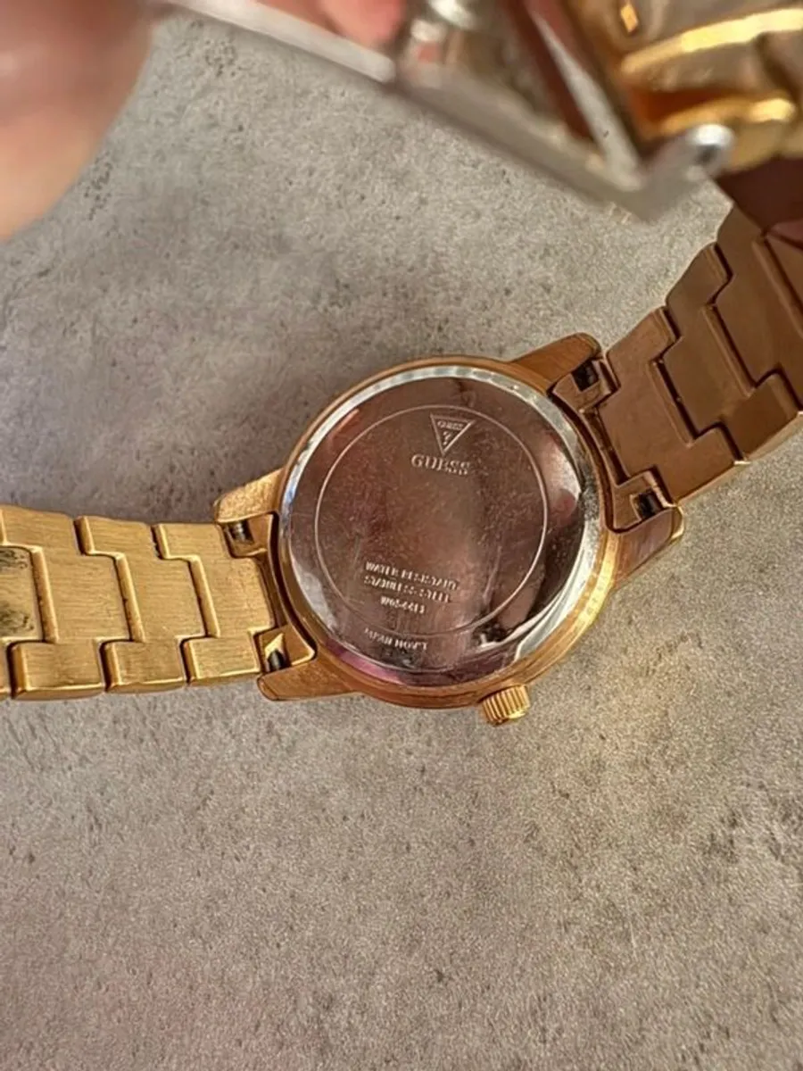 Guess Rose Gold Watch Barely Used - Image 4